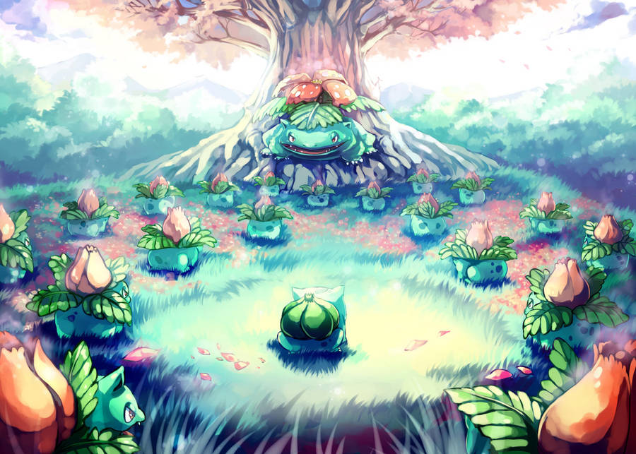 Pokemon : Bulbasaur Secret Garden by Sa-Dui