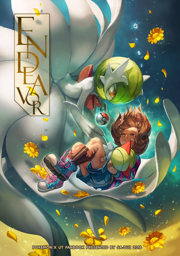 Pokemon x UNDERTALE Illust Book : ENDEAVOR by Sa-Dui