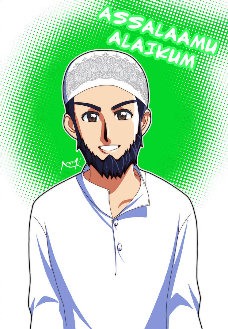 and he puts on his taqiyah by Nayzak