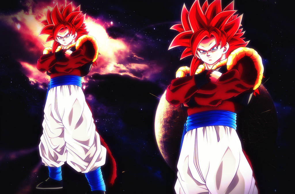 SSJ4 Gogeta Wallpaper by LordAries06 on DeviantArt