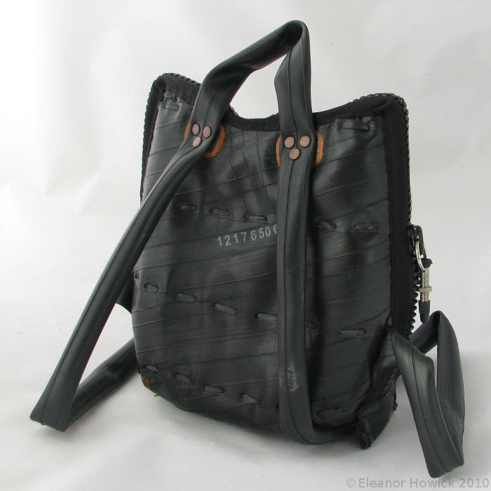 Bicycle tube bag - back by elfnor