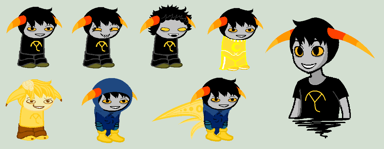 Zander Sprites by SavannaEGoth