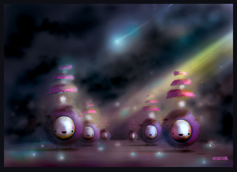 The Six Collectors by weirdink