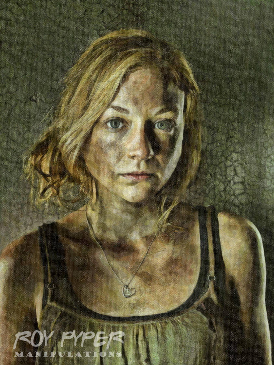 The Walking Dead: Beth: Oil Paint Re-Edit by nerdboy69