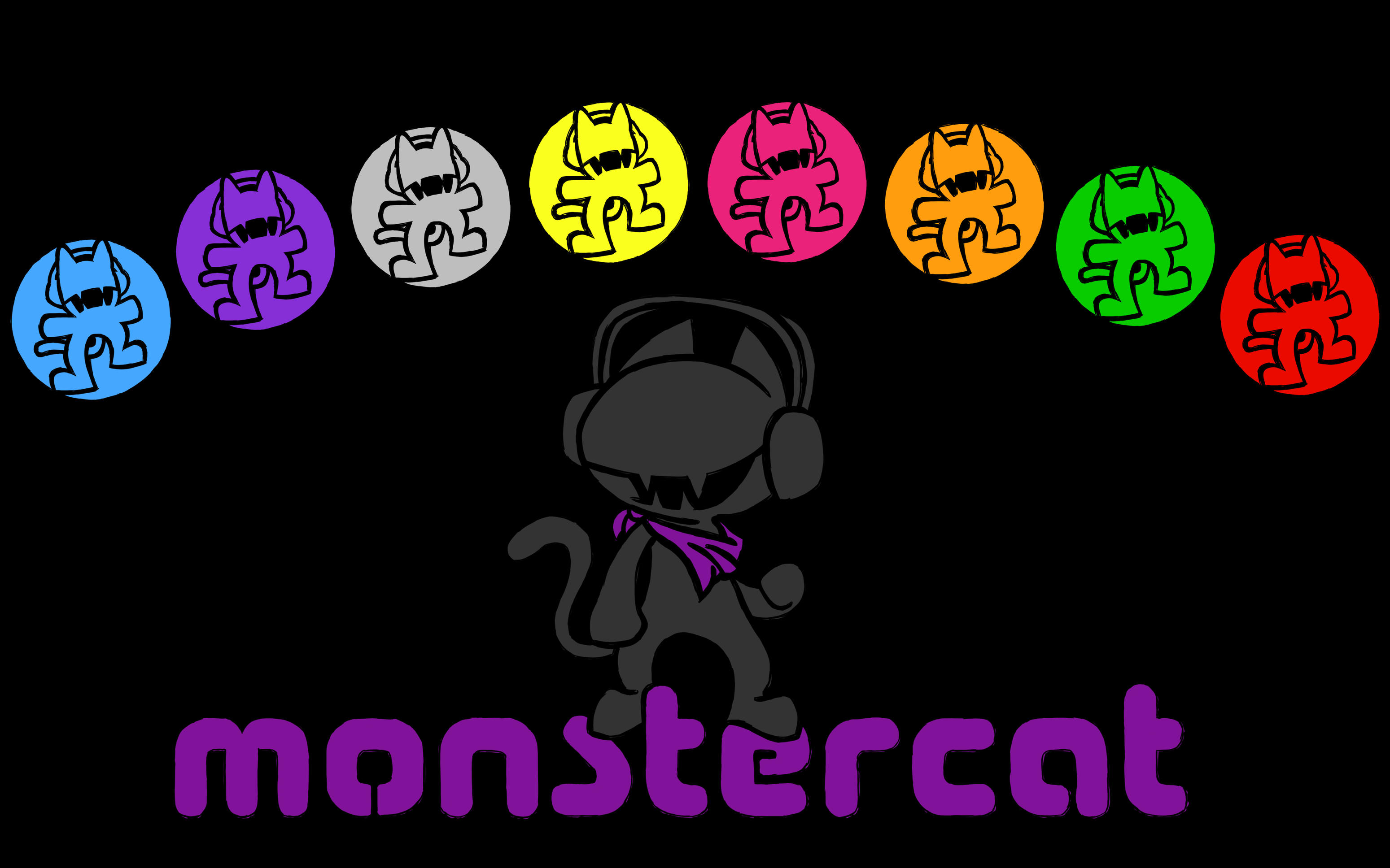 Monstercat Media: Pick Your Flavor wallpaper by RUROKENROX