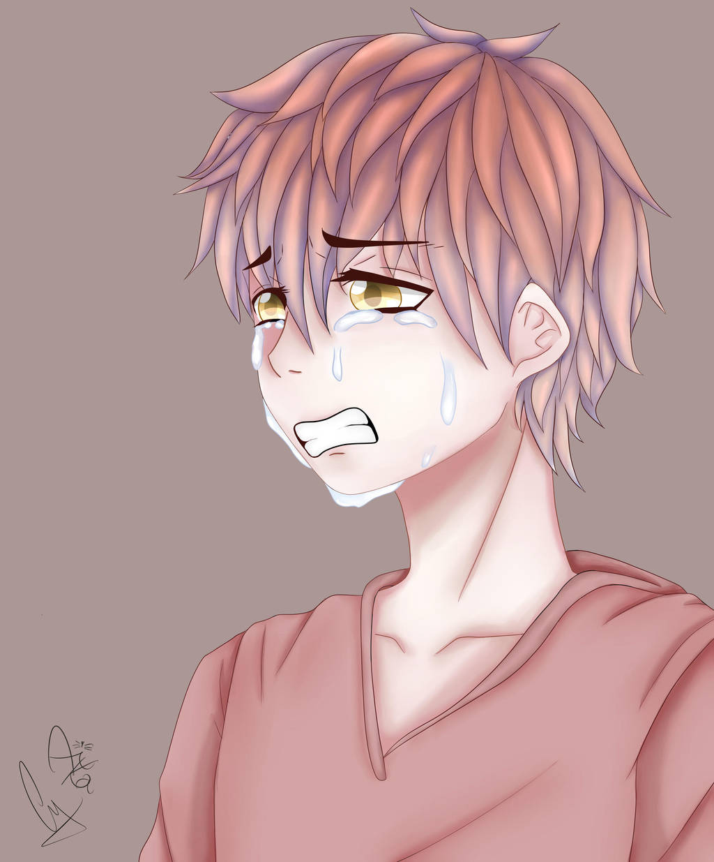 Chico triste by Aika112 on DeviantArt