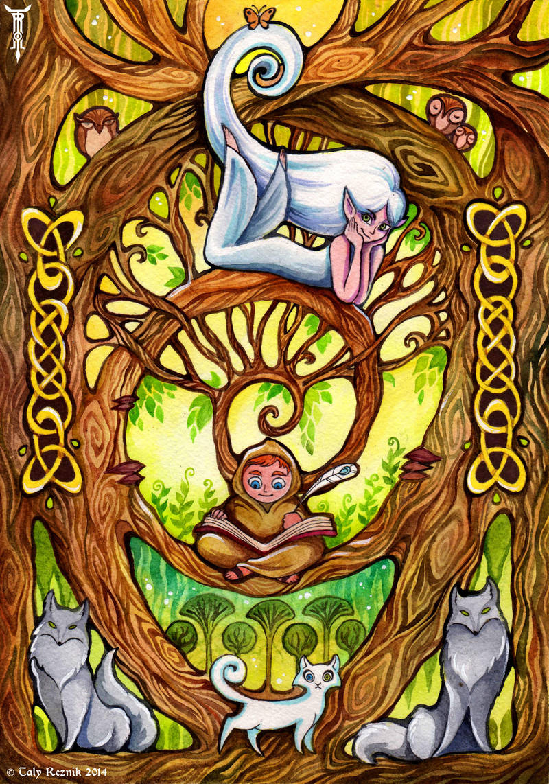 In The Oak Tree by TrollGirl