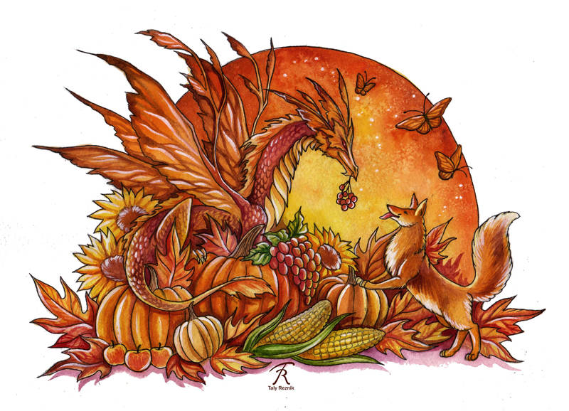 Autumn's Gifts by TrollGirl