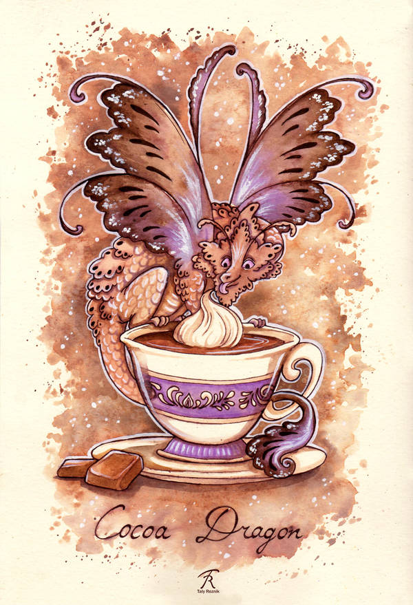 Cocoa Dragon by TrollGirl
