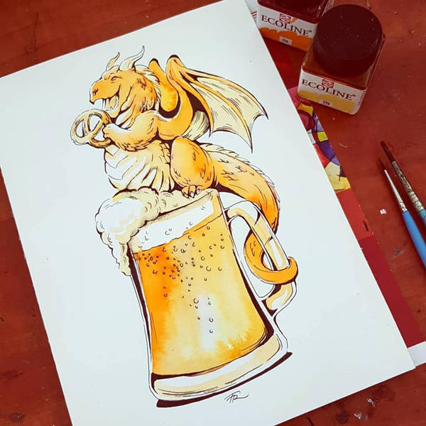 Inktober #6 2018 by TrollGirl