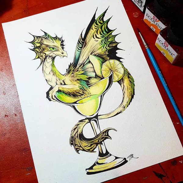 Inktober #11 2018 by TrollGirl