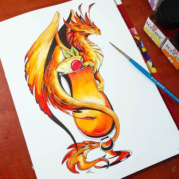 Inktober #19 2018 by TrollGirl