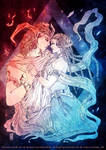 Shiva and Ifrit - FINAL FANTASY XV by Clange-kaze