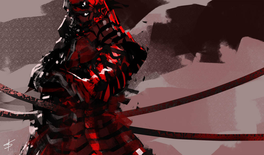 red samurai by VBagi