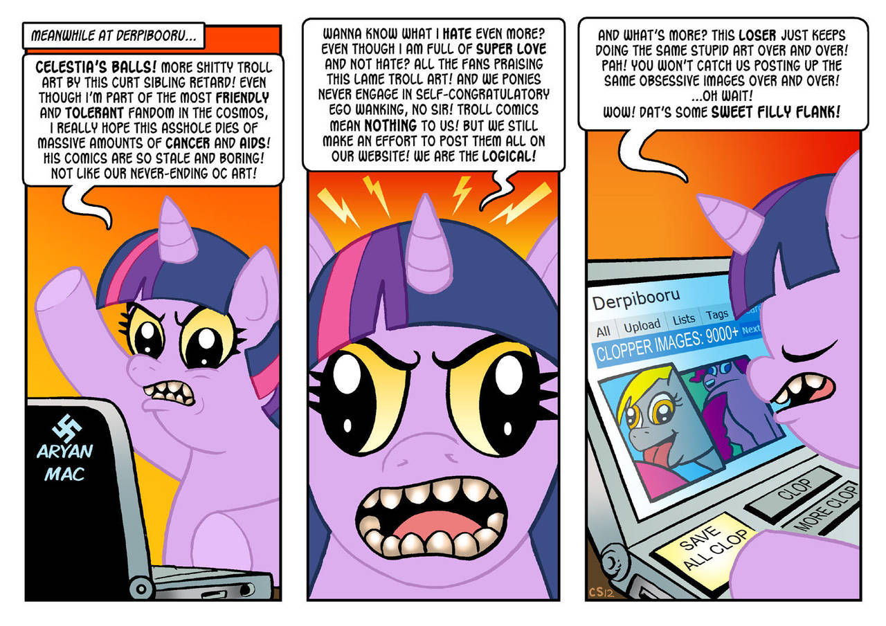 Pony Stalemate by curtsibling