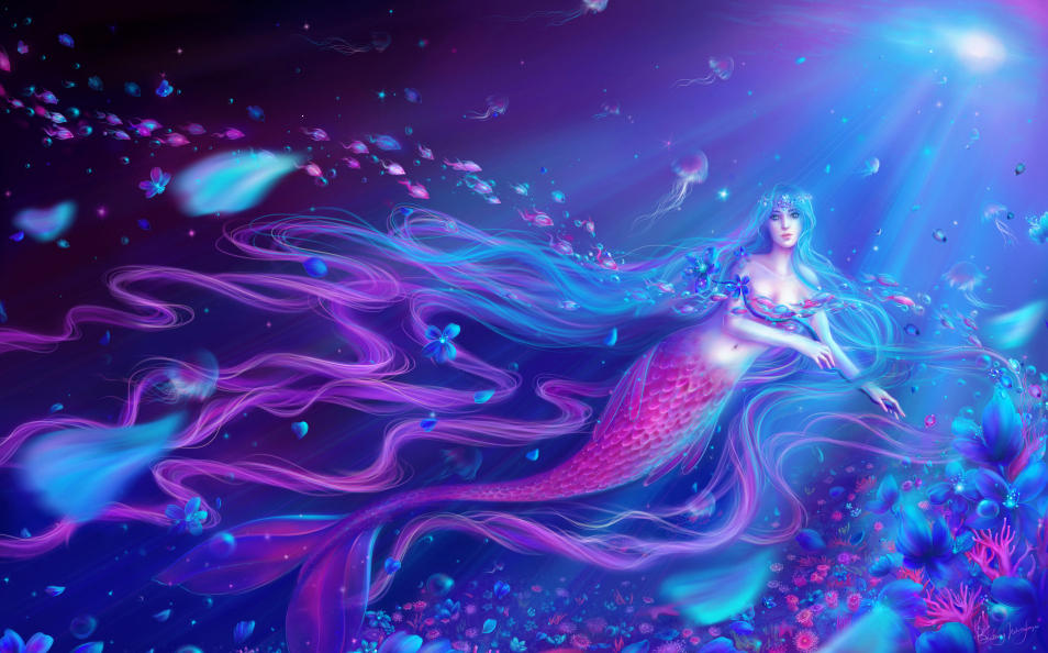 Jewel Mermaid by Lunithea
