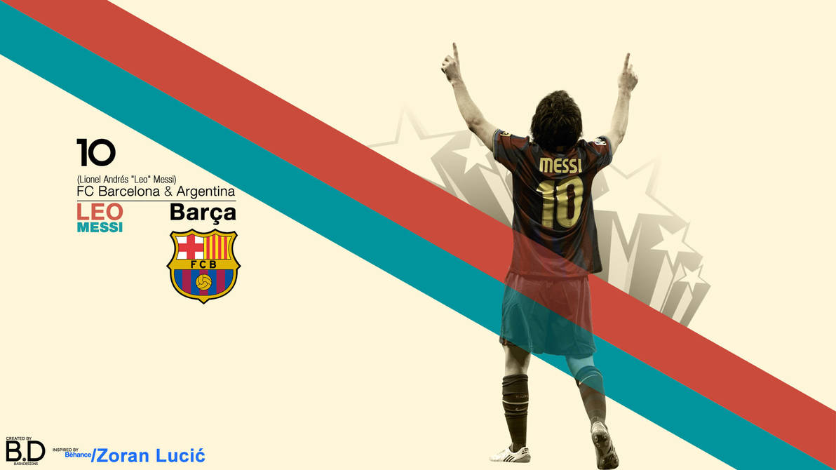 Lionel Messi Wallpaper by BashGfX