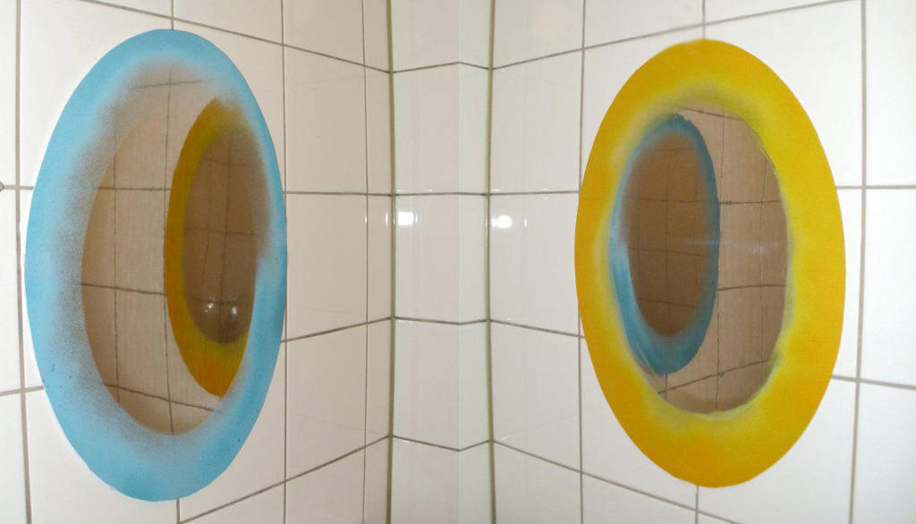 Portals in my bathroom by yakumoSoul