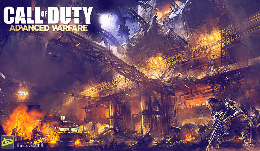 Call Of Duty Advanced Warfare By Sharloarts On Deviantart