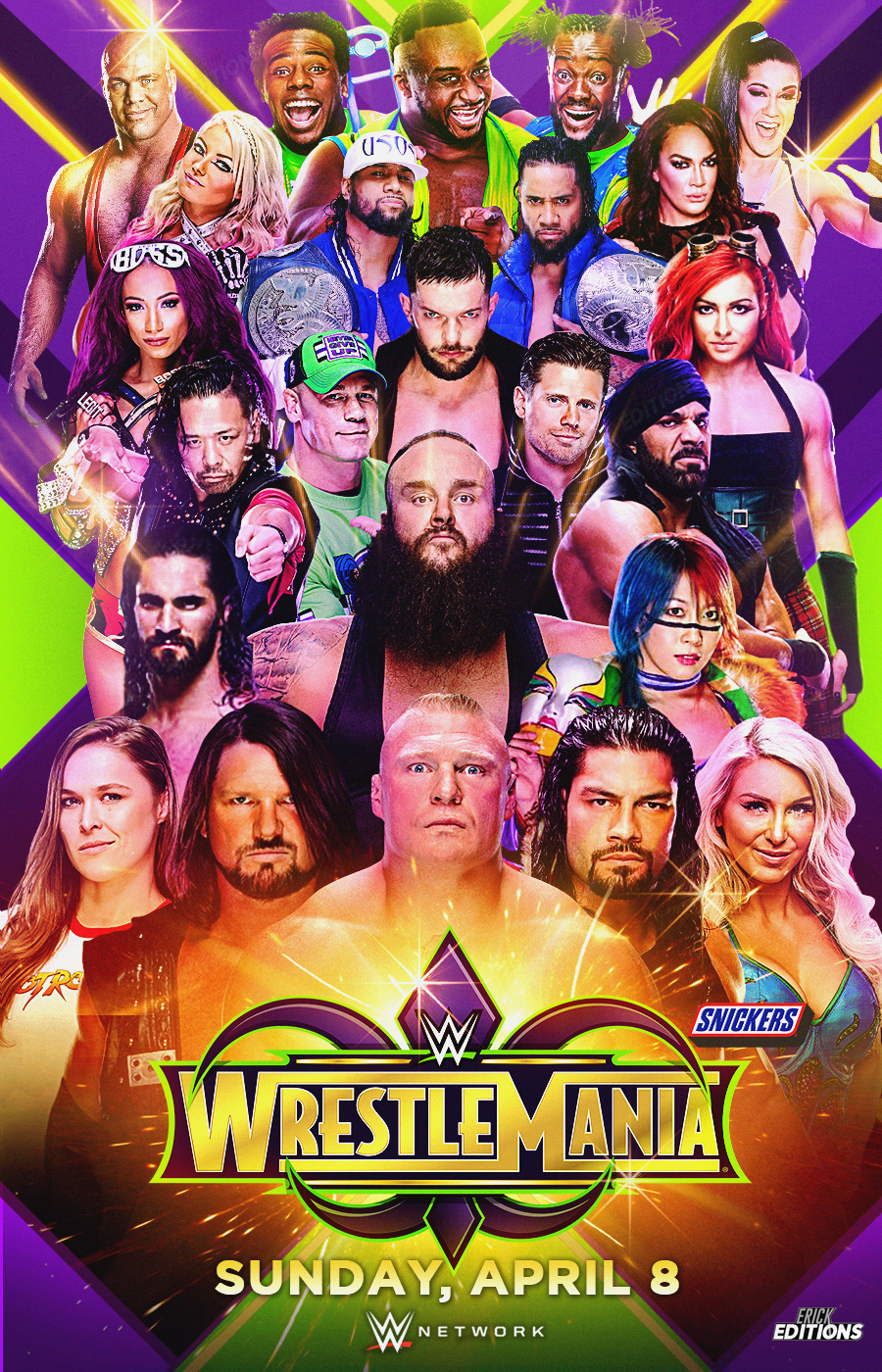 Wwe Wrestlemania 34 Wwe Wrestlemania 34