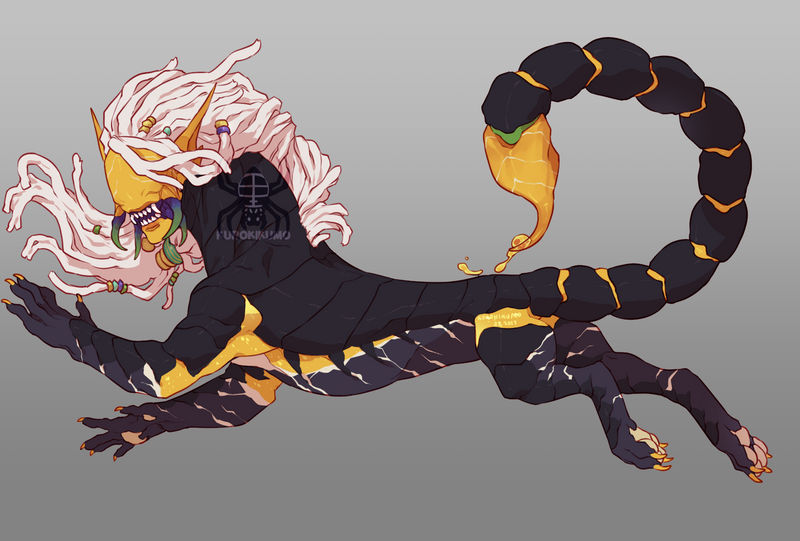 Zodiac Sphinx Adopt: Scorpio (CLOSED) by KurokiKumo on DeviantArt
