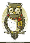 Hogwarts Owl by drud-studio