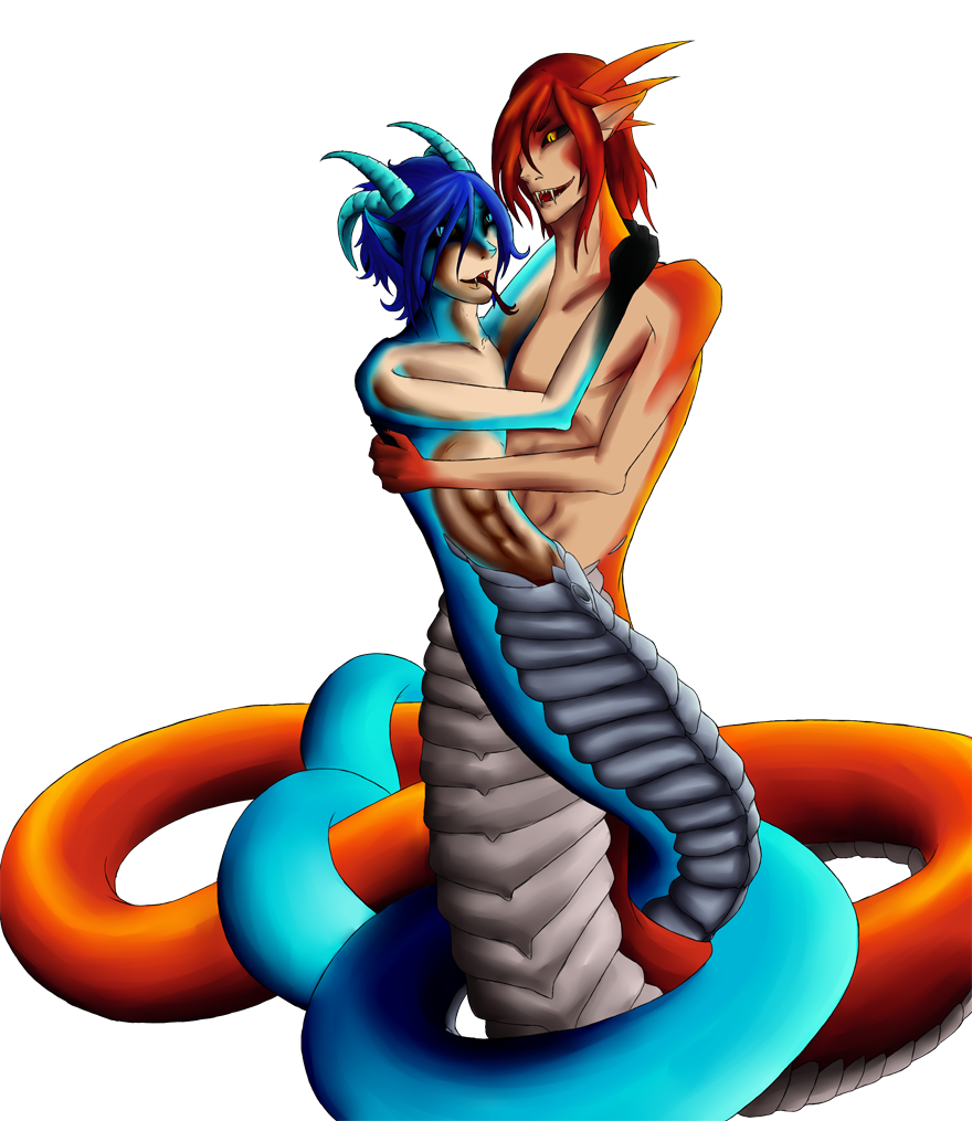 Naga Lovin by SepiSnake