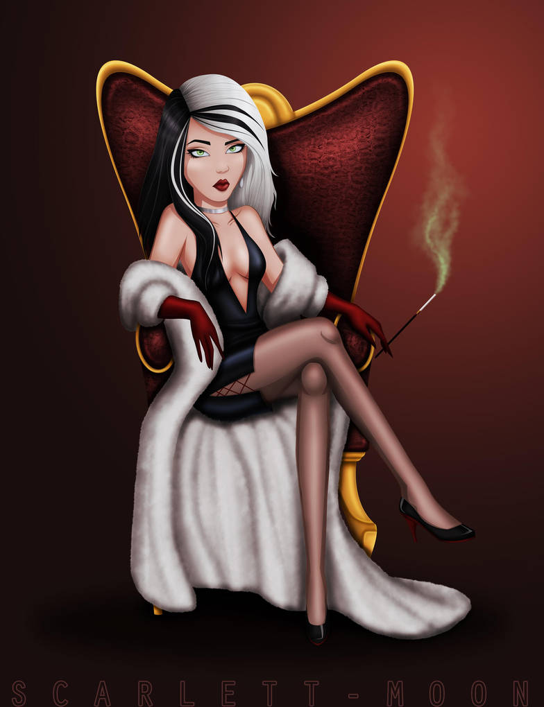 cruella de vil by NightmareQUEEN1998 on DeviantArt