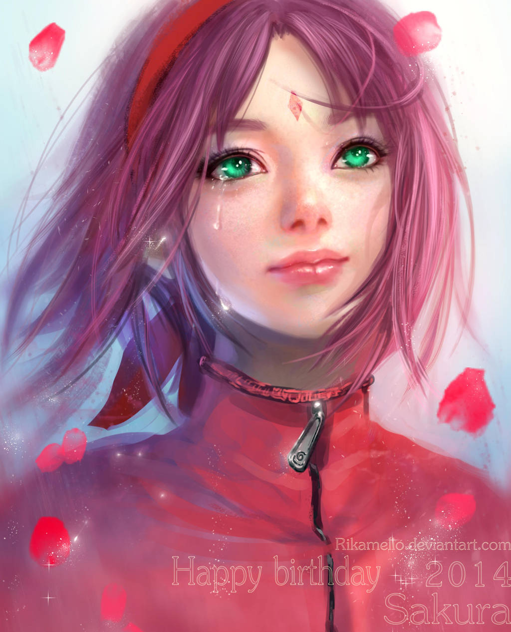 Sakura Haruno:happy birthday 2014! by RikaMello