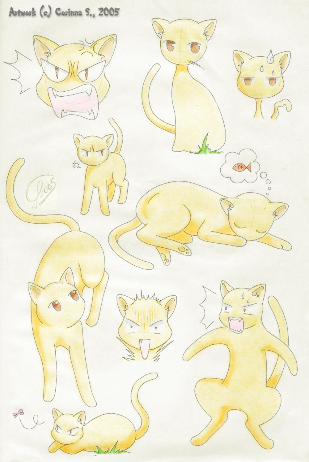 how to draw kyo sohma in cat form how to draw kyo sohma in cat form