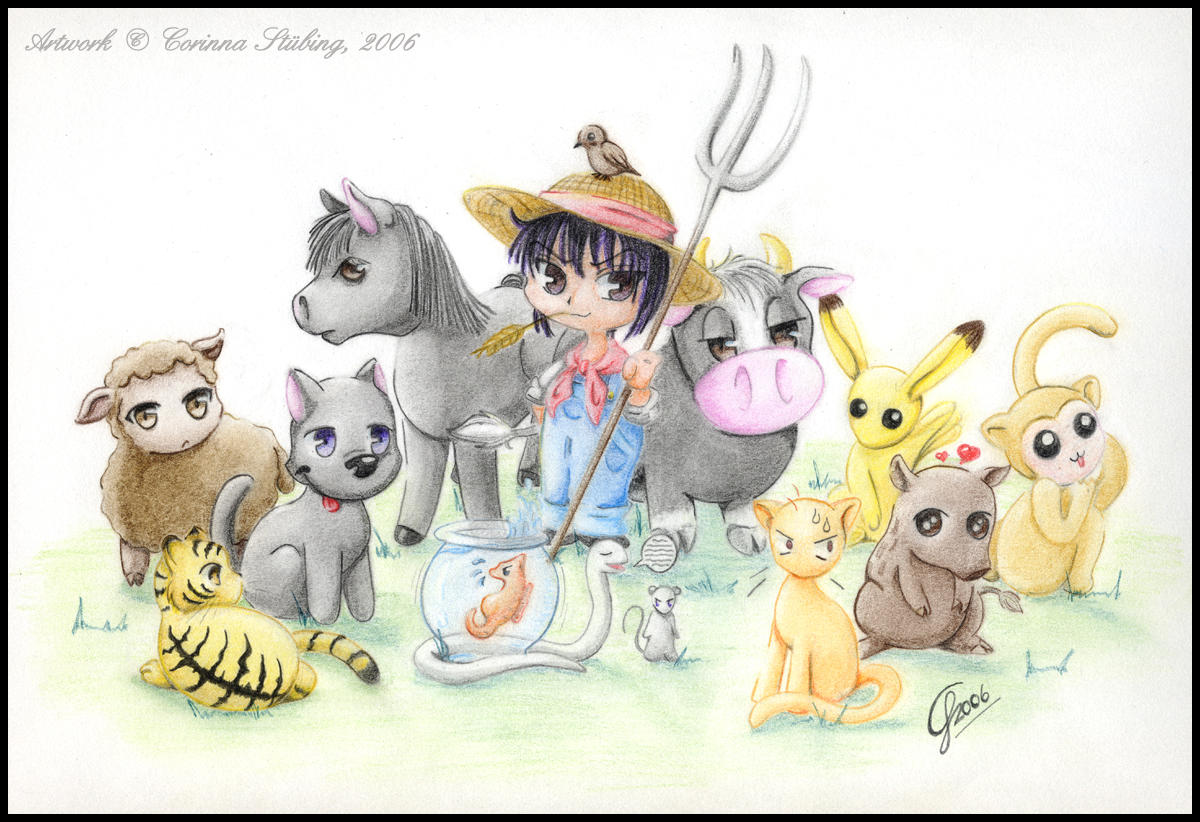 Old McAki had a farm... by ChaosCurry