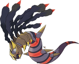 Giratina Origin Forme v.2 by Xous54