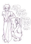 Kohl and Kylie Doodle by rufiangel