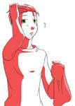 SF - Cain Doodle (Post-shower) by rufiangel