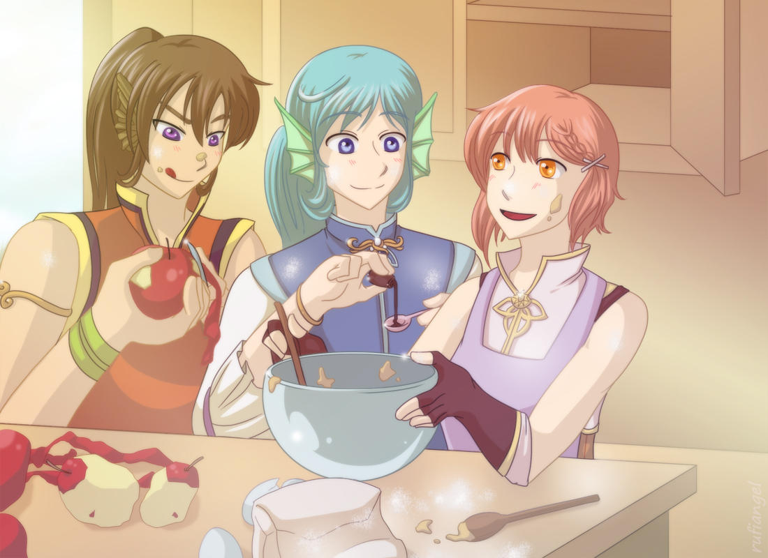 Autumn's Journey - Baking Fun by rufiangel