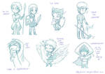 SF - TV Tropes Doodles by rufiangel