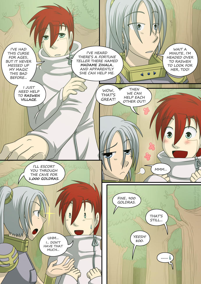 Serpamia Flare Strip 008 - Redrawn by rufiangel