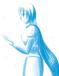 SF - Sad Kylie in Snow by rufiangel