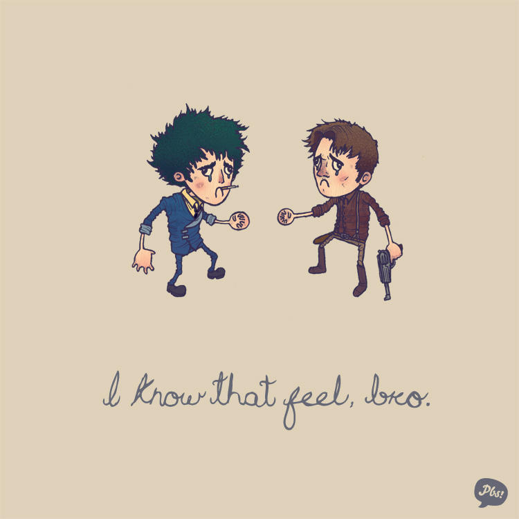 Broke Space Cowboy by paperbeatsscissors