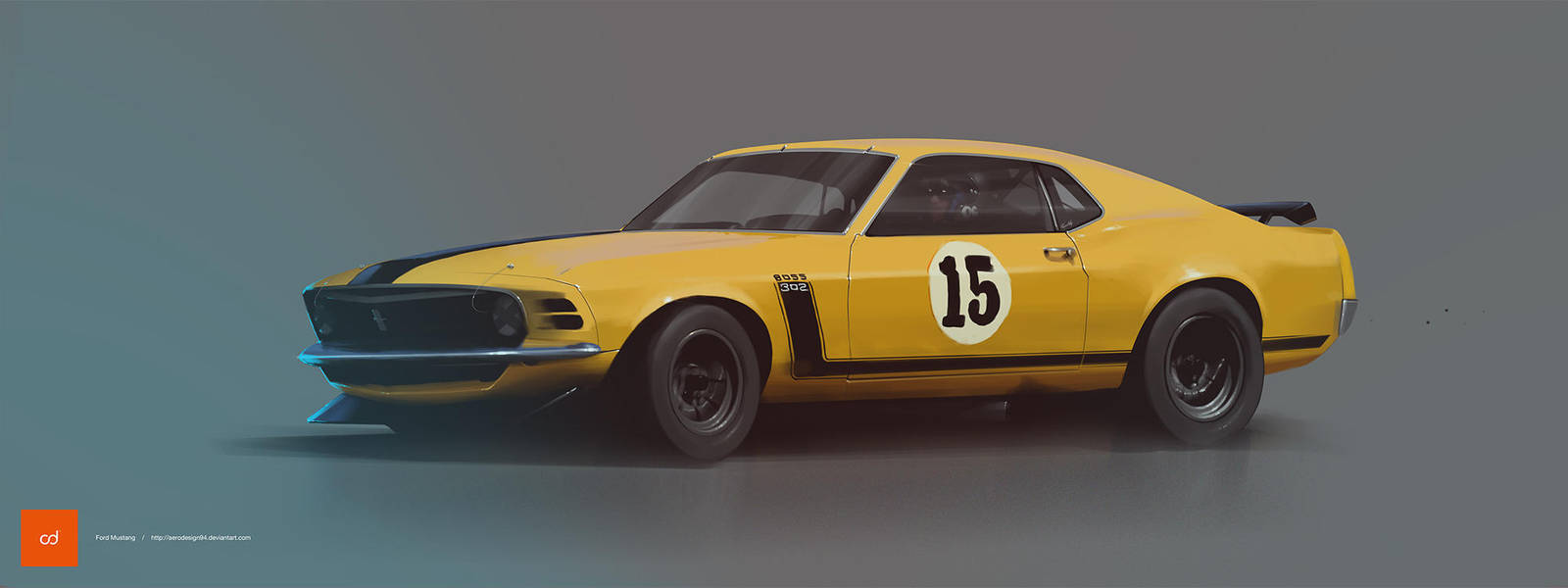 Ford Mustang Boss by AeroDesign94