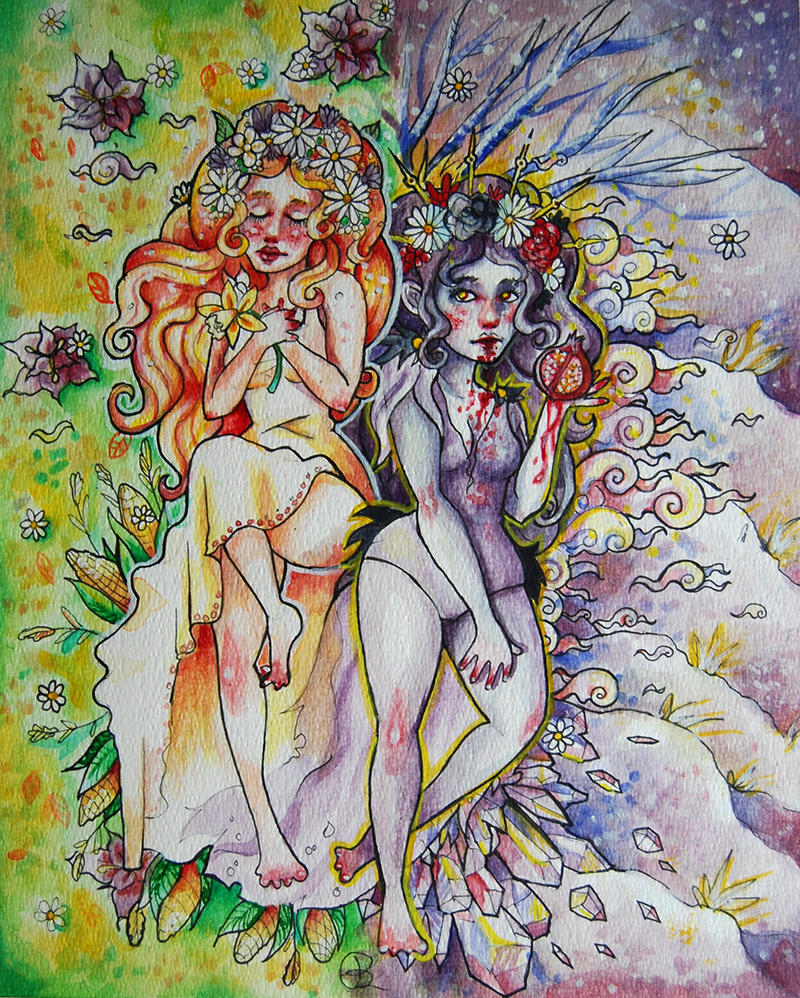 Persephone by beespit