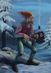 Nisse or Tomte by BechArt