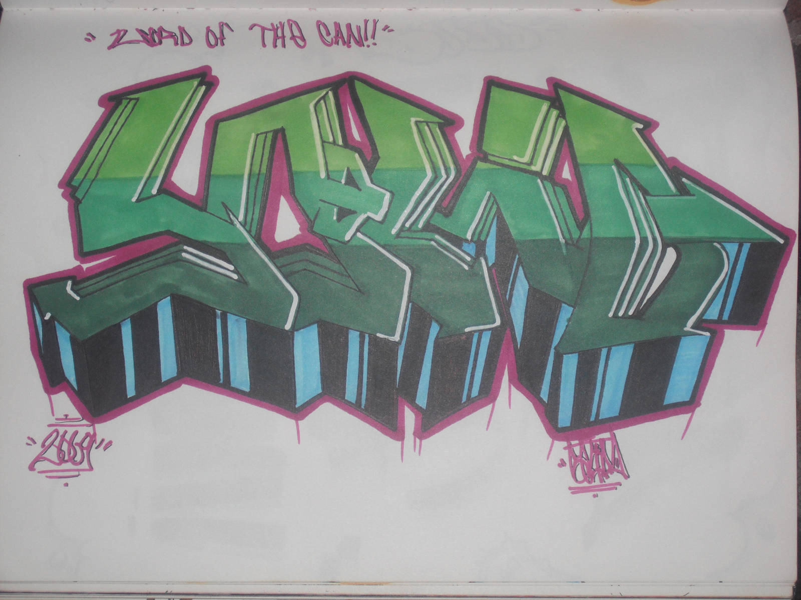 graffiti blackbook pieces by solidoner1 on DeviantArt