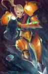 Samus Aran by MattDeMino