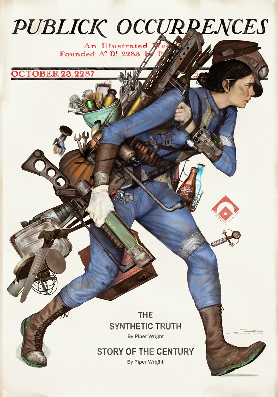 Fallout 4 Junktown Vendor by MattDeMino