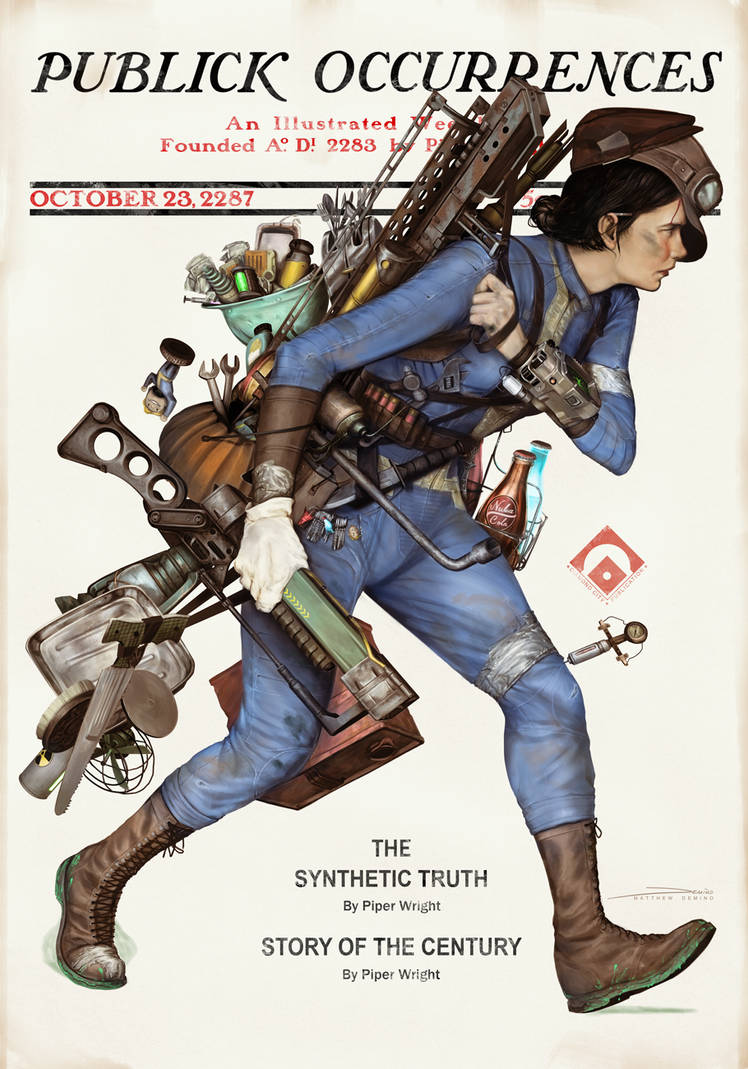 Fallout 4 Junktown Vendor by MattDeMino