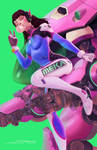 D.Va - commisson by MattDeMino