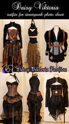 Steampunk Outfits by DaisyViktoria