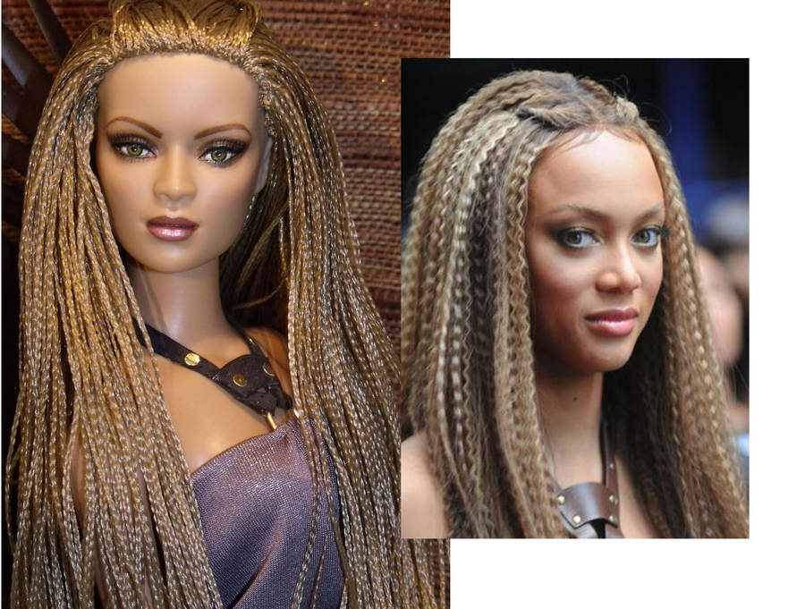 OOAK Tyra Banks Doll Repaint by ShannonCraven on DeviantArt
