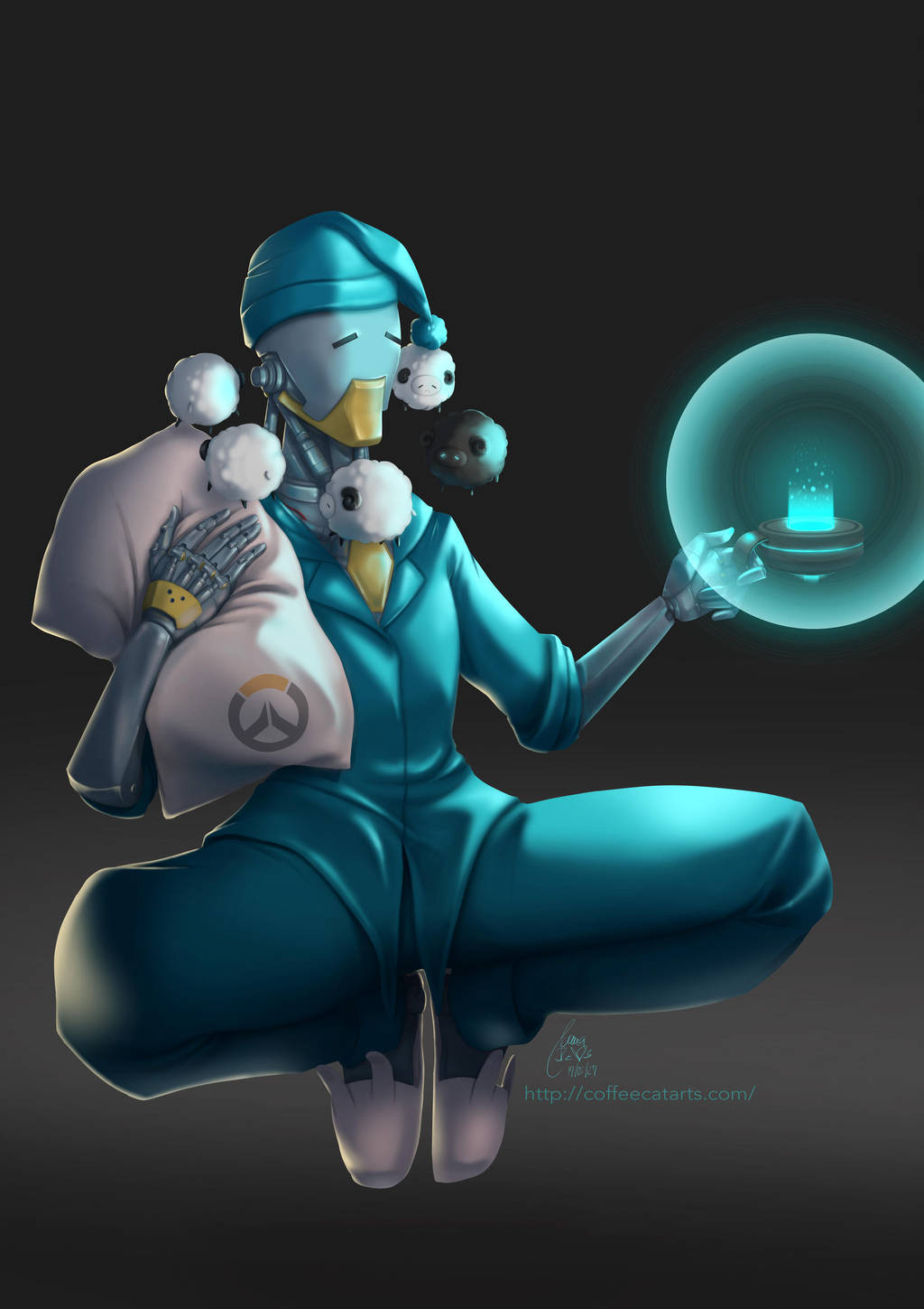 Sleepy Zenyatta by CoffeeCat-J
